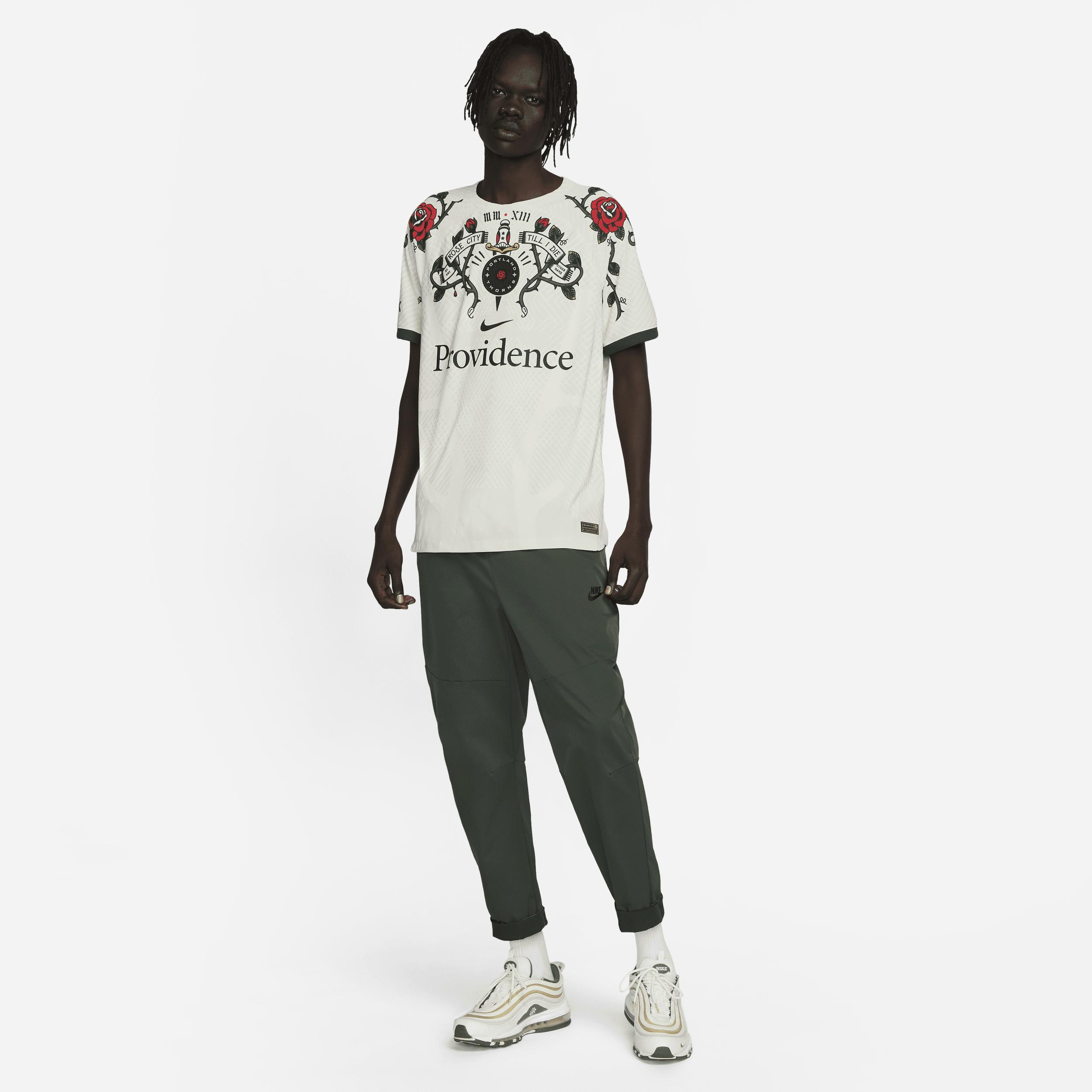 Portland Thorns FC 2023 Match Away Nike Men's Dri-FIT ADV Soccer Jersey Product Image