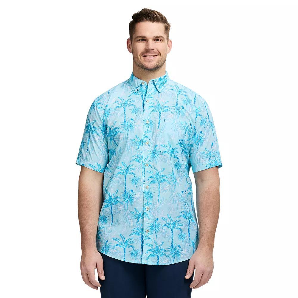 Big & Tall IZOD Dockside Short Sleeve Chambray, Men's, Size: 3XL Tall, Atomizer Product Image