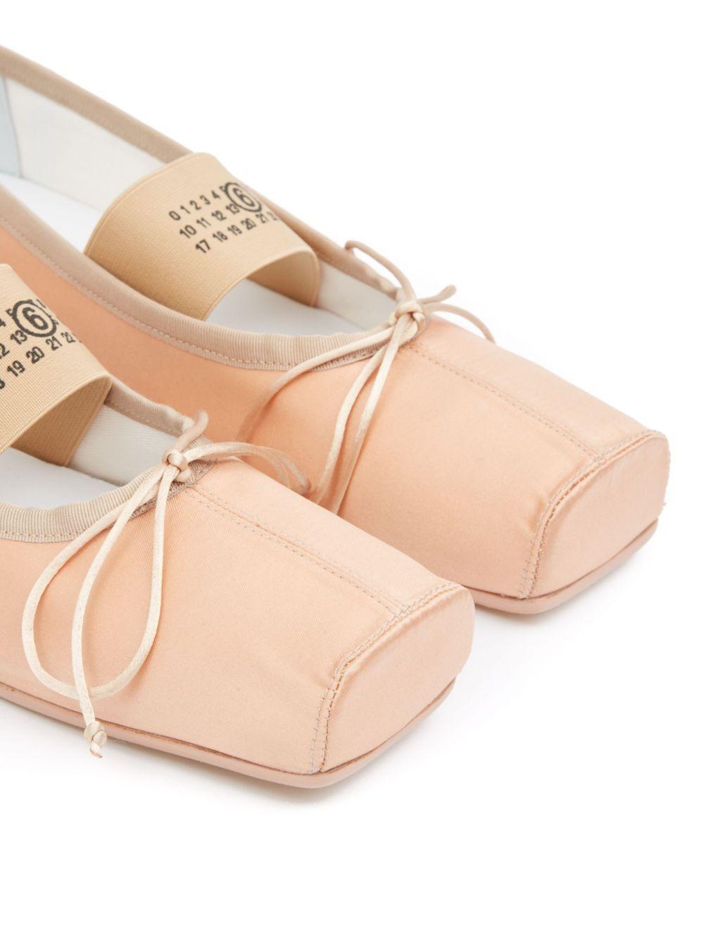 Anatomic Numbers-motif ballerina shoes Product Image