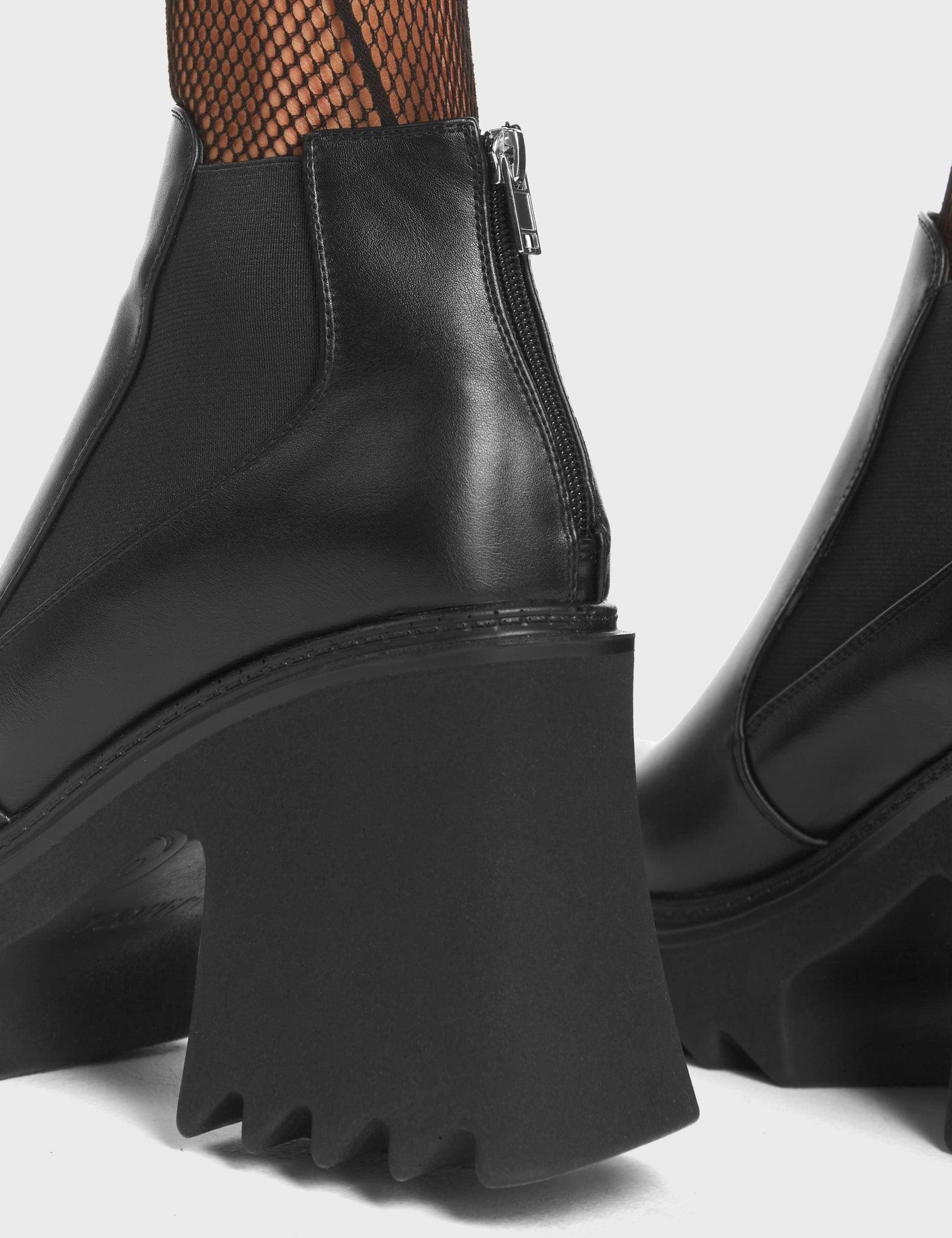 Time's Up Chunky Platform Ankle Boots Product Image
