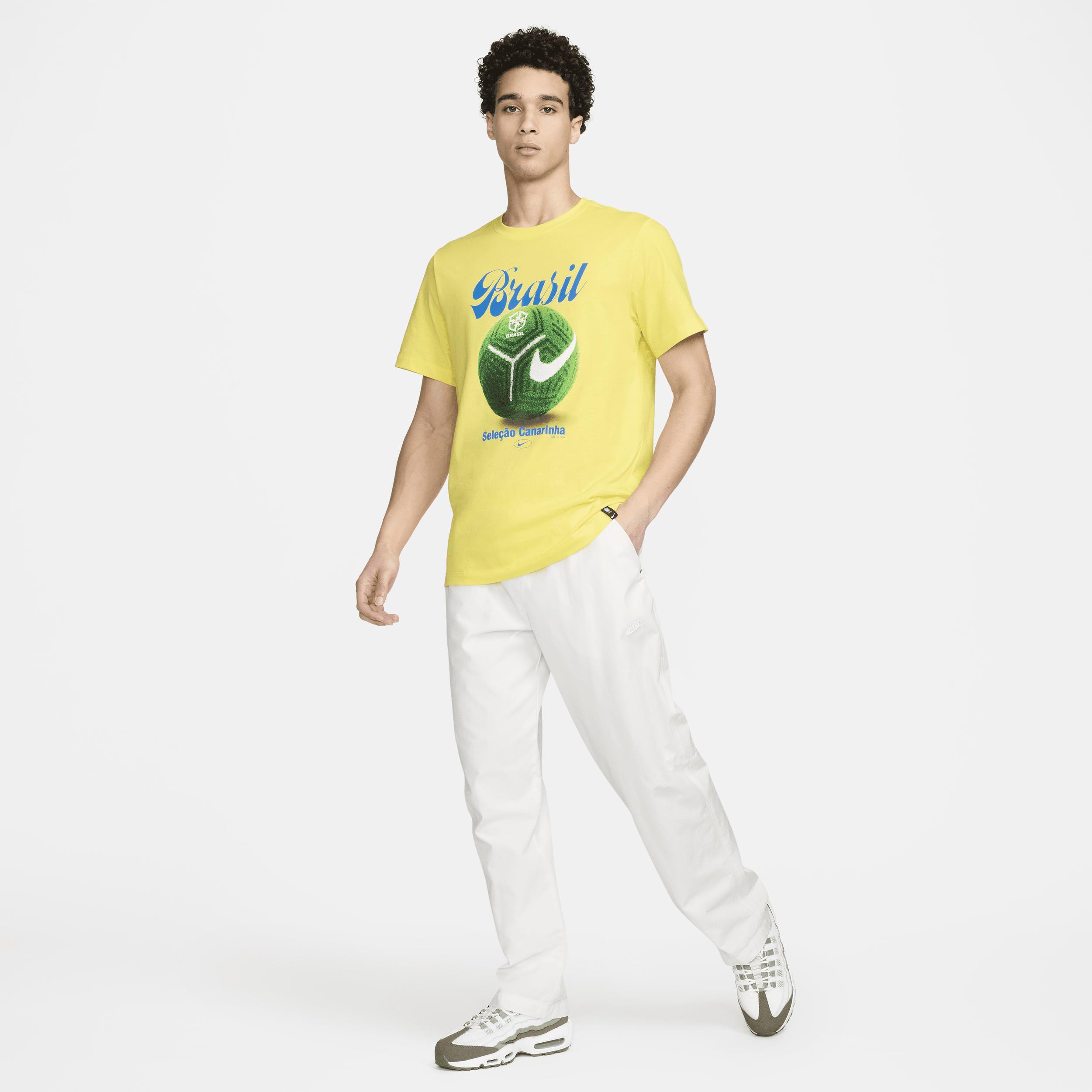 Brazil Home Field Nike Mens Soccer T-Shirt Product Image
