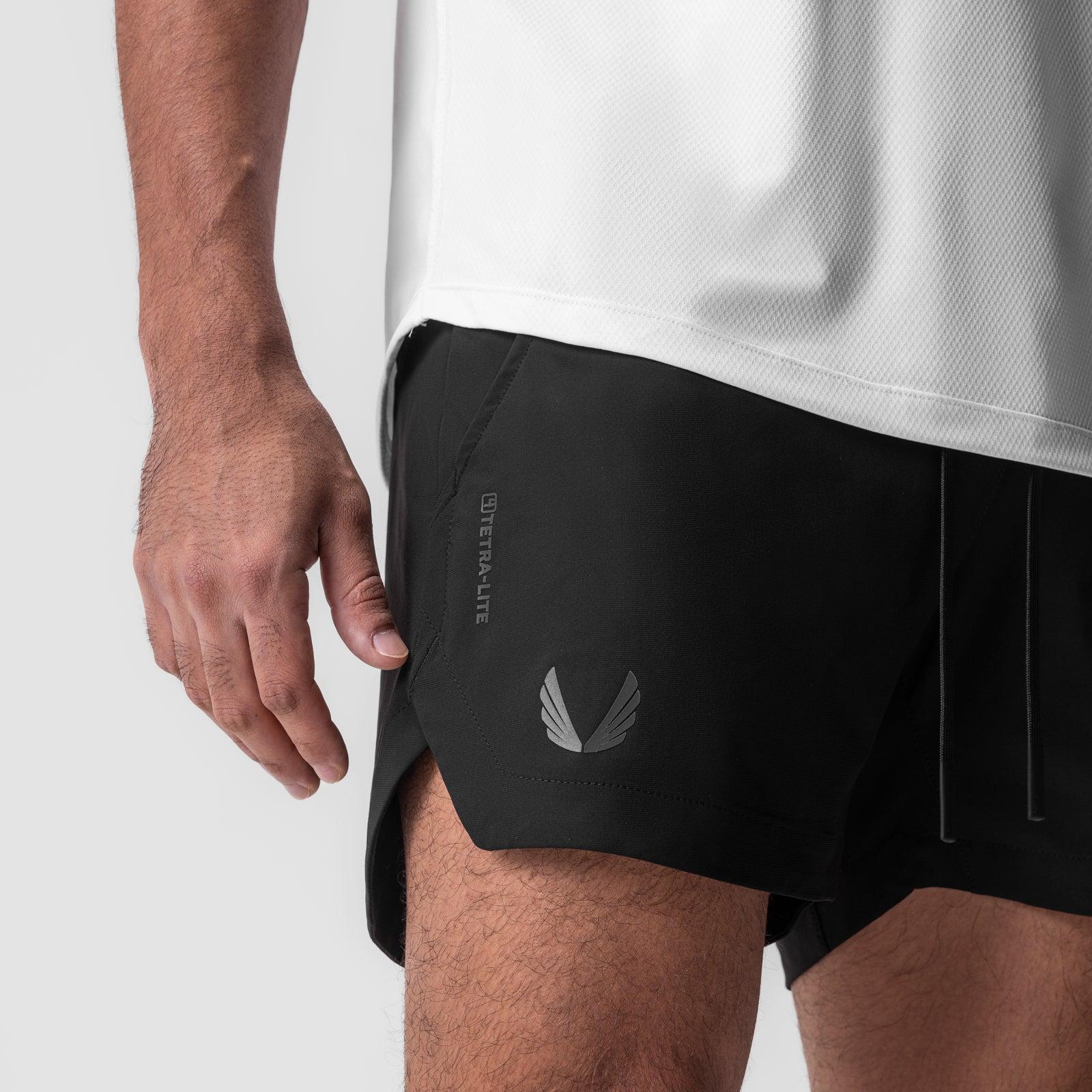 0751. Tetra-Lite® 5" Linerless Short - Black "Reflective Classic" Product Image
