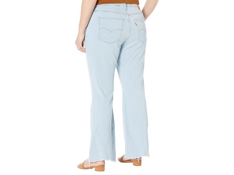 Levis Womens Plus Size 726 High-Rise Flare Jeans - Medium Indigo Worn In 24 Product Image