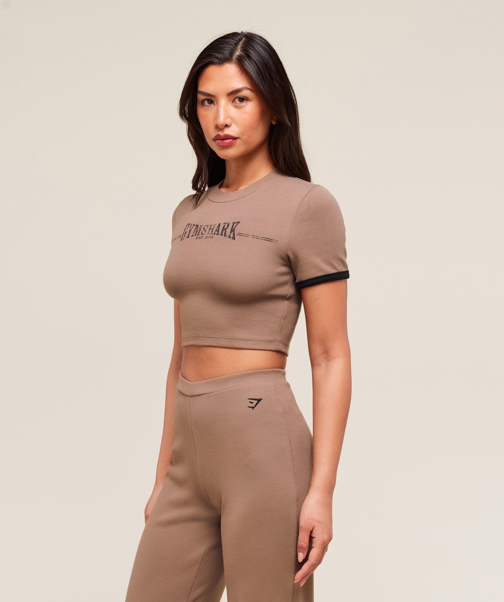 Ribbed Cotton Crop Top Product Image