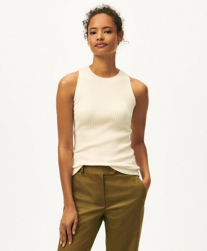 Twinset Silk Blend Ribbed V-Neck Cardigan Product Image
