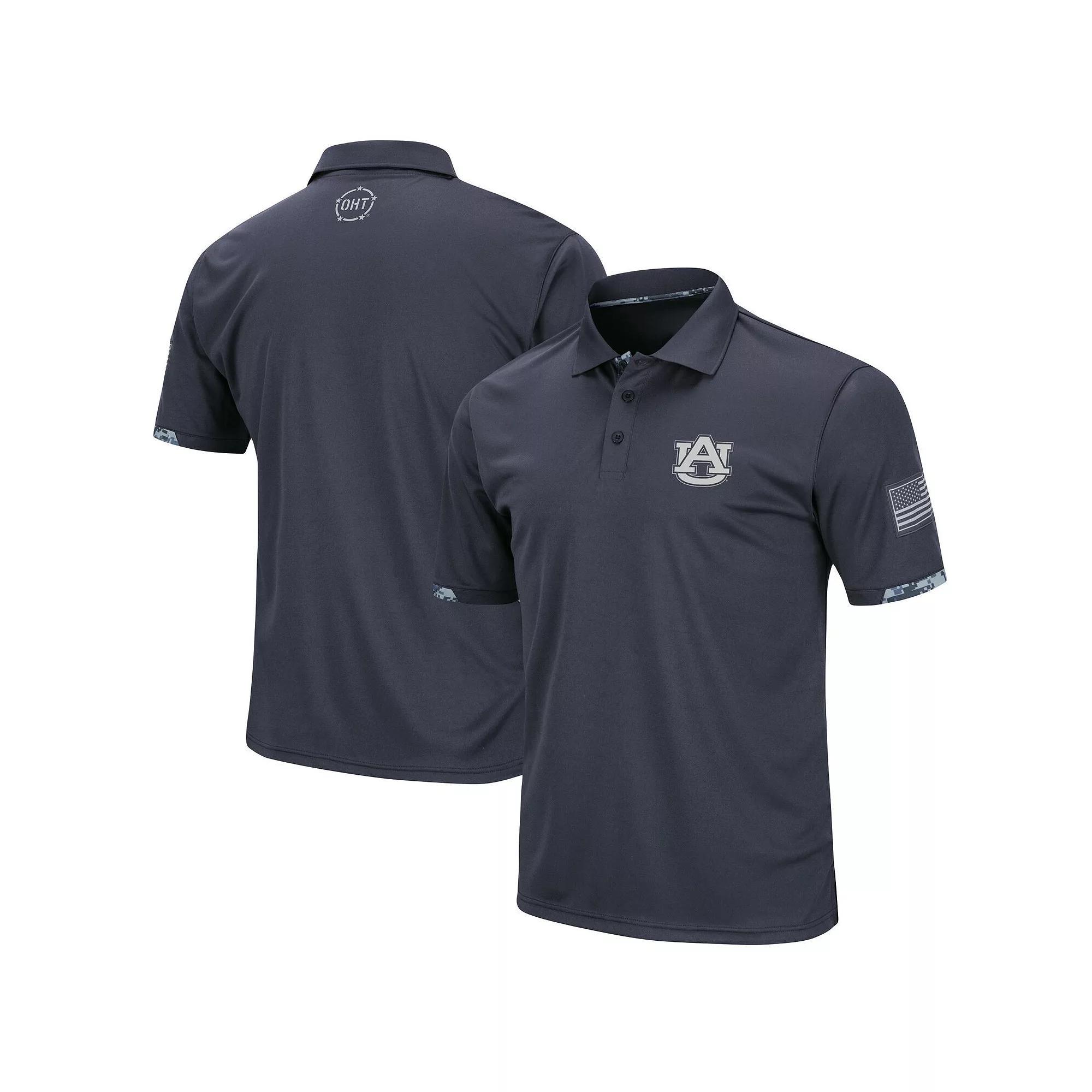Men's Colosseum Charcoal Georgetown Hoyas OHT Military Appreciation Digital Camo Polo, Size: 3XL, Grg Charco Product Image