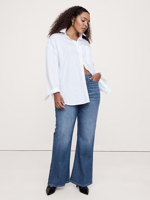 High-Rise Relaxed Flare Jean Product Image