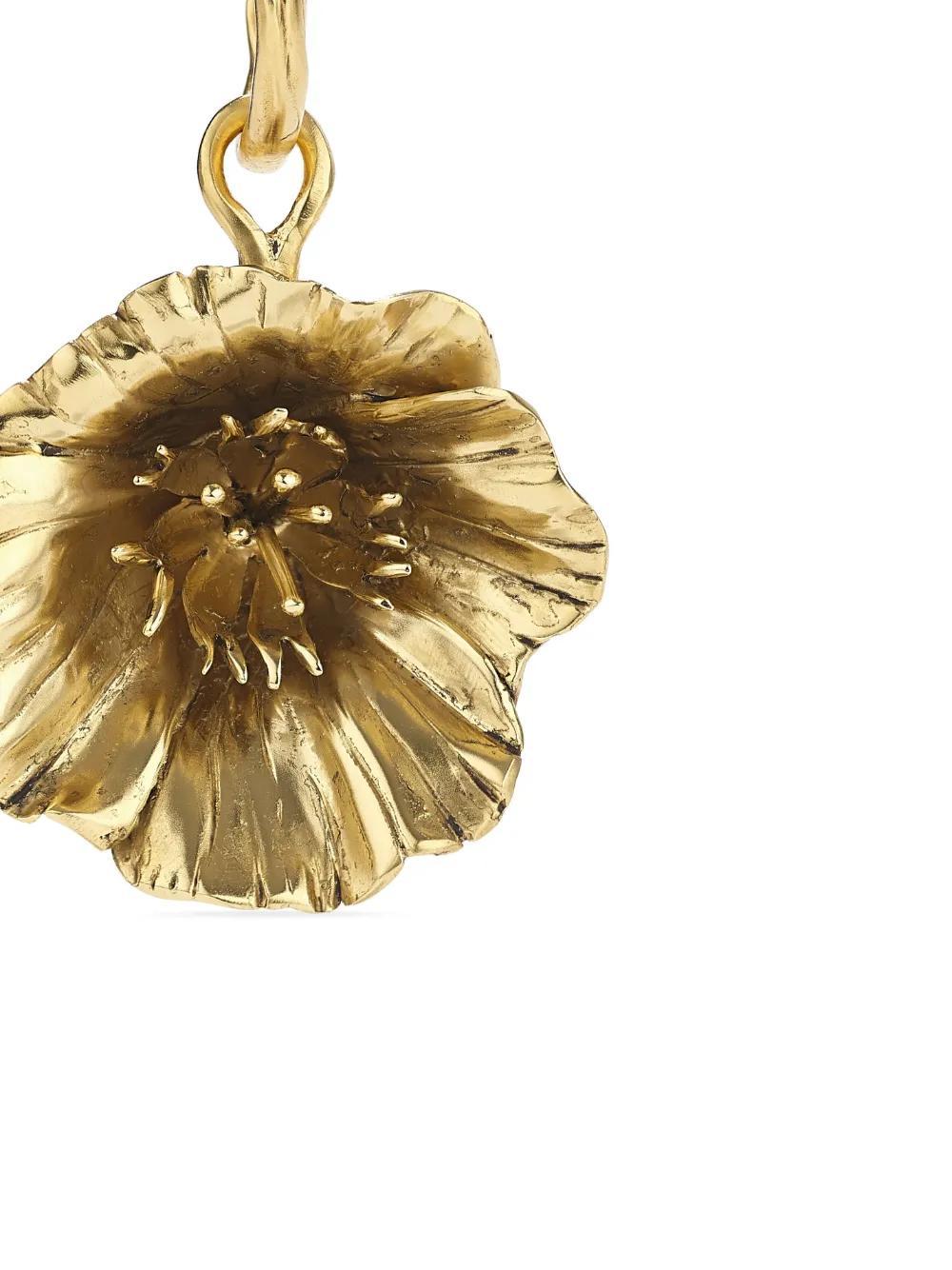 Talisman Poppy asymmetric earrings Product Image
