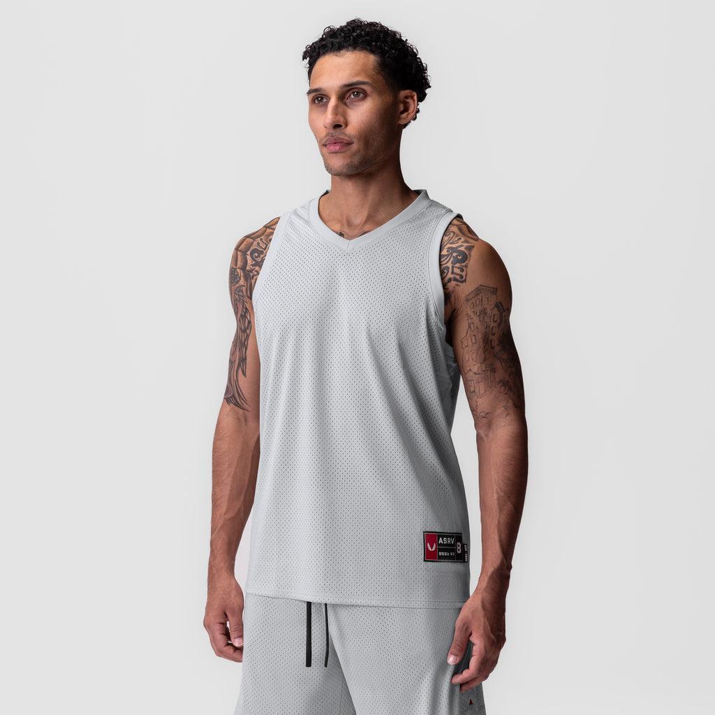 0990. Ion-Mesh Basketball Jersey - Slate Grey Product Image