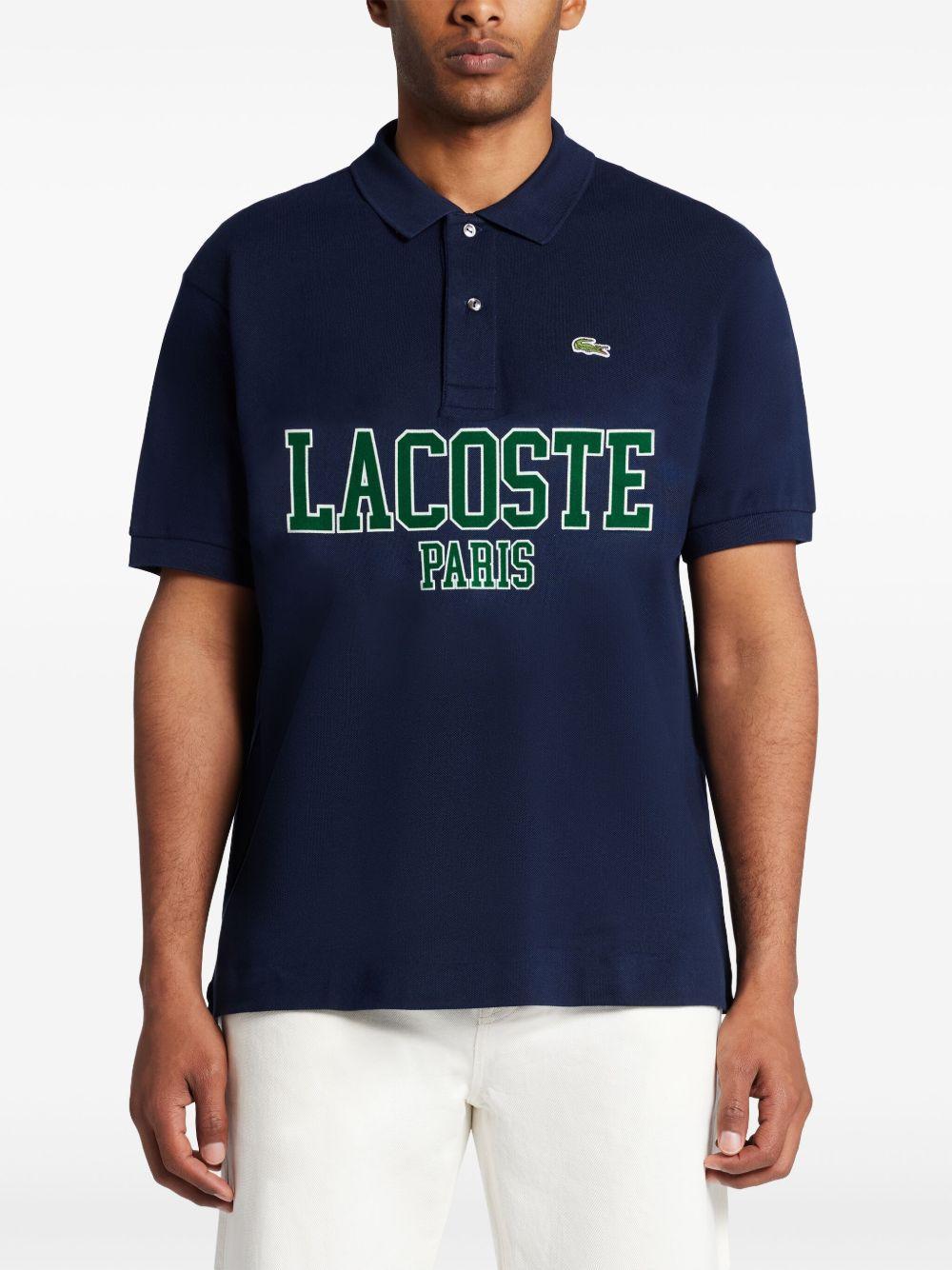 logo-appliqué polo shirt Product Image