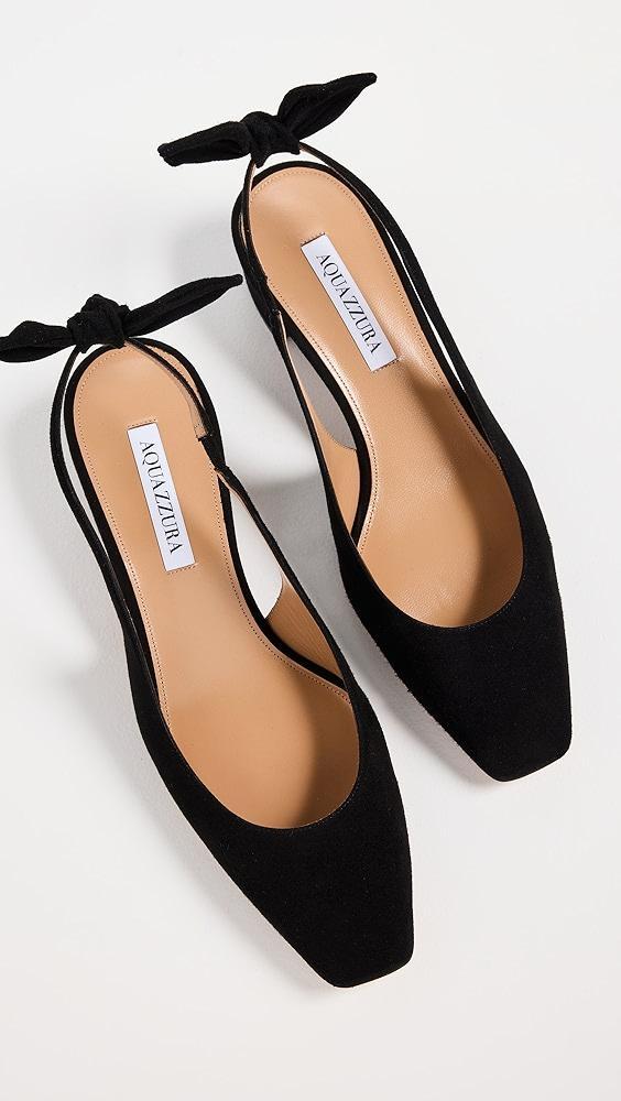 Aquazzura 35mm Very Bow Tie Sling Pumps | Shopbop Product Image