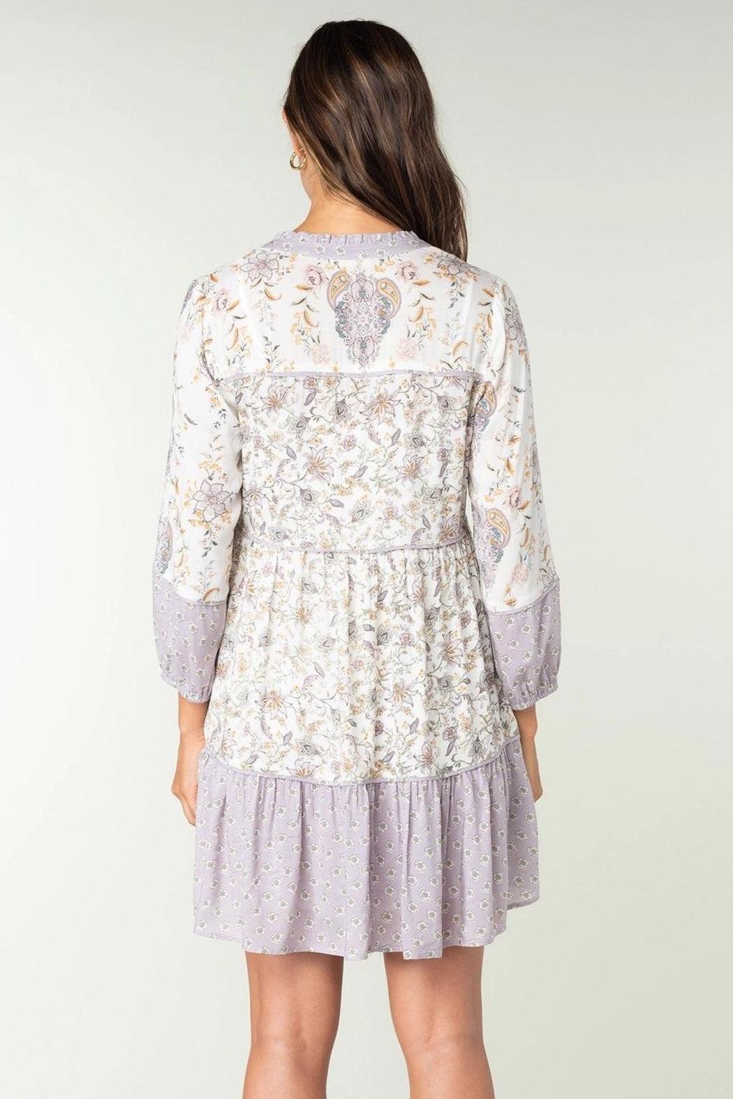 Lilac Paisley Dress Product Image