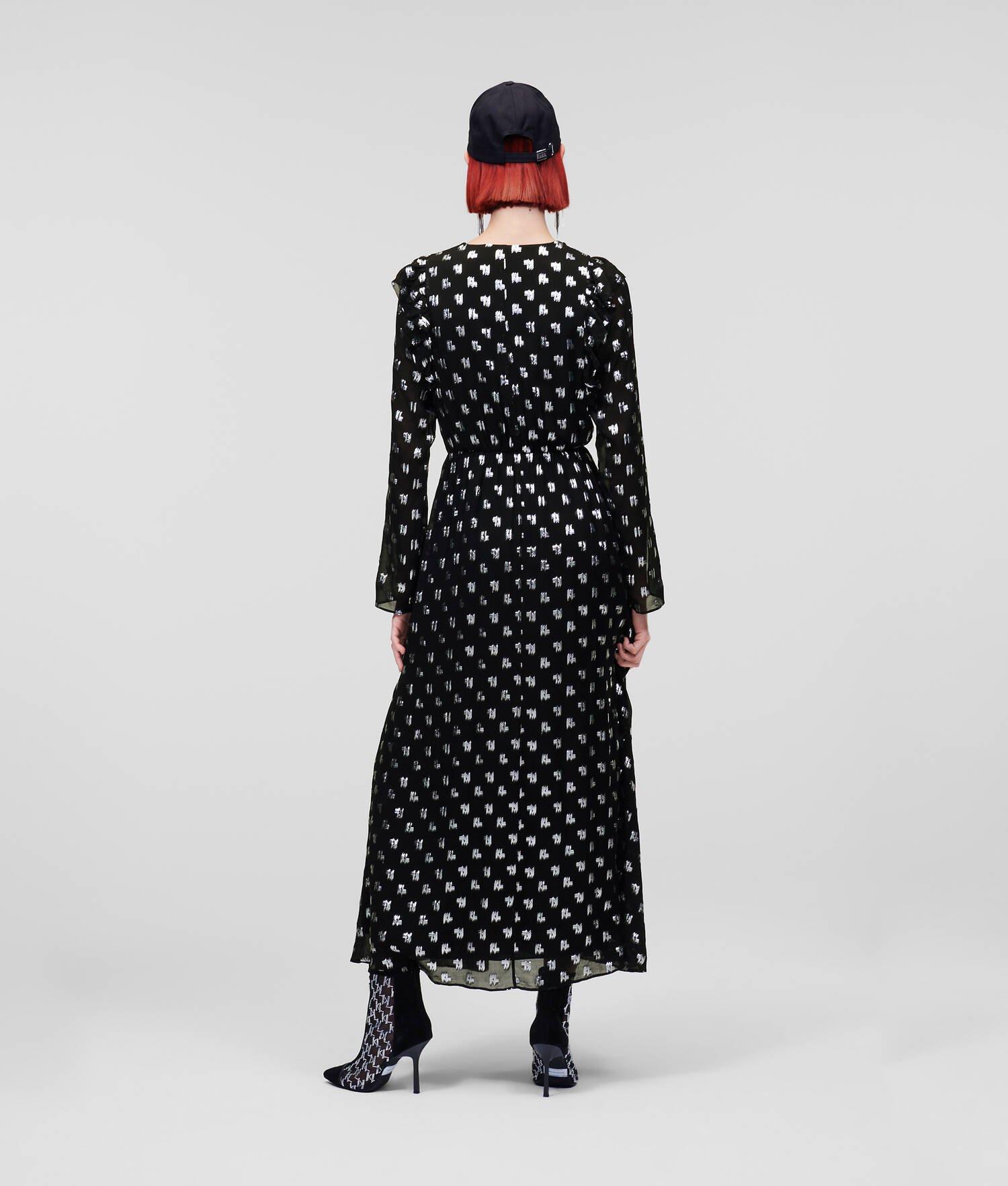 METALLIC KL MONOGRAM DRESS Product Image
