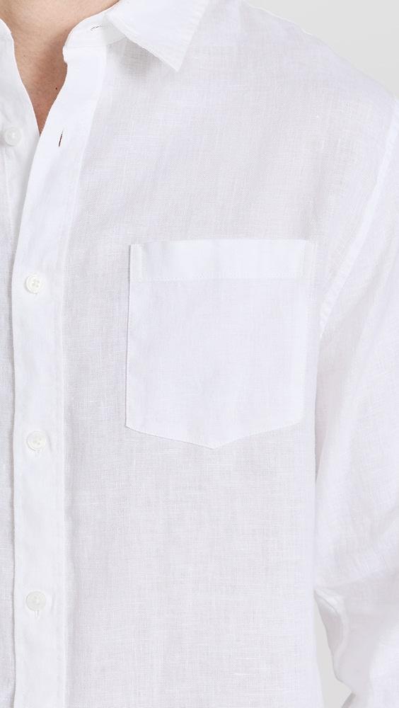 Vince Linen Shirt | Shopbop Product Image