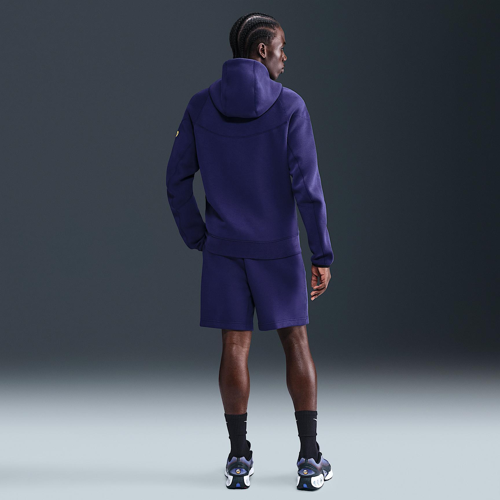 FC Barcelona Tech Windrunner Men's Nike Soccer Fleece Full-Zip Hoodie Product Image