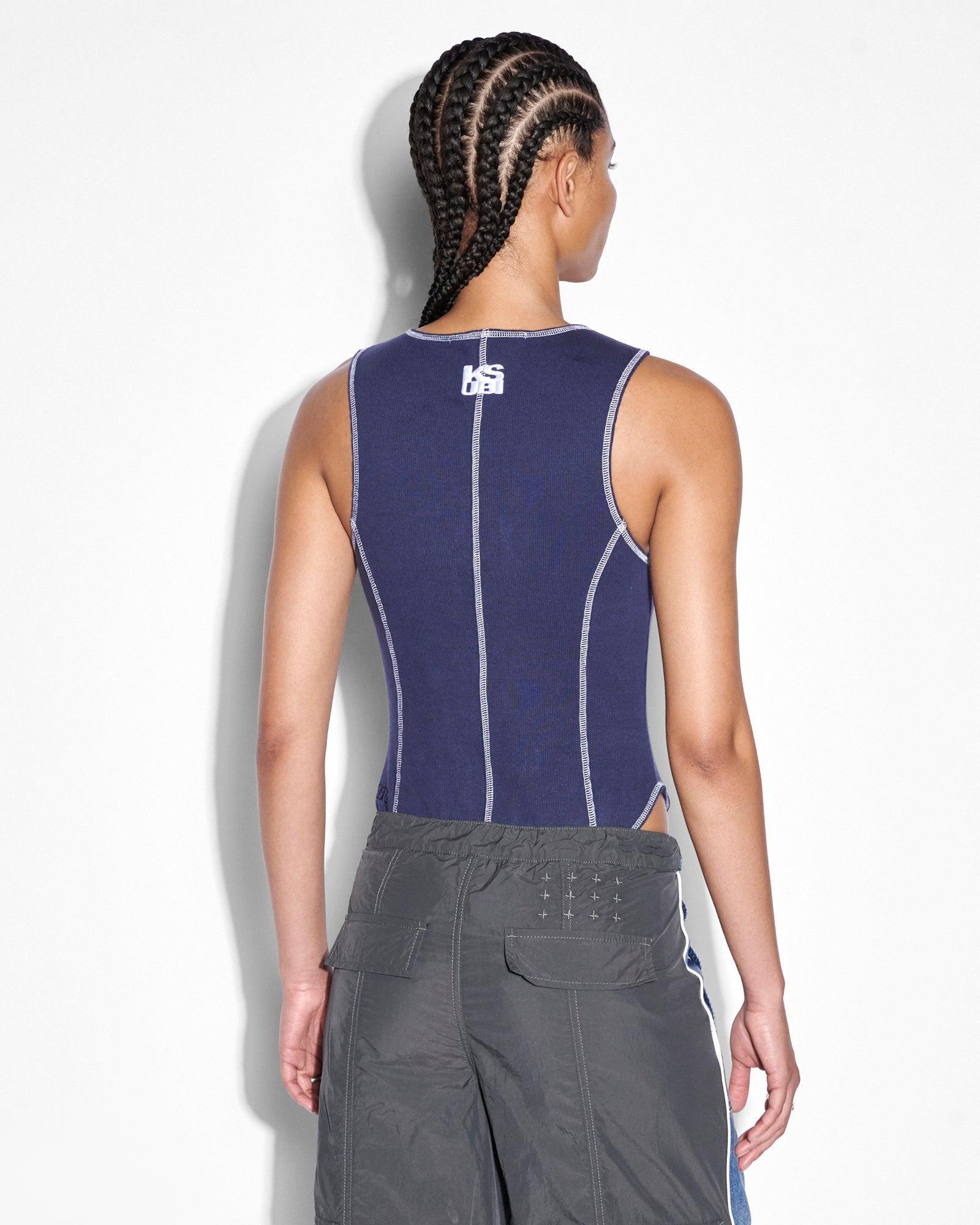PURSUIT BODYSUIT NAVY Female Product Image