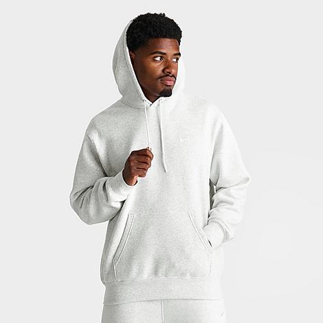 Nike Club Logo Fleece Pullover Hoodie Sweatshirt Mens at Urban Outfitters Product Image