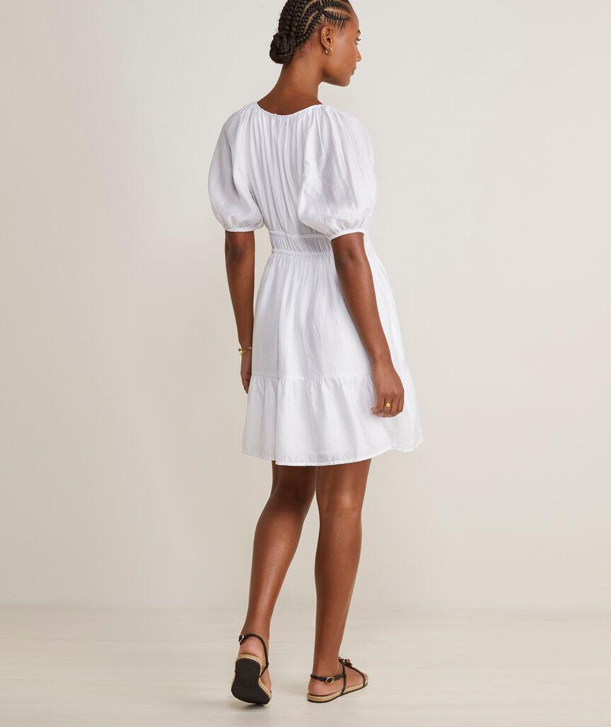 Marina Puff-Sleeve Mini Dress Product Image