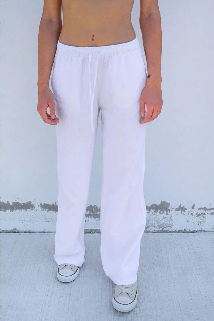 Coulisse wide leg trousers Product Image