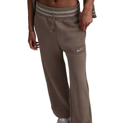 Women's Nike Sportswear Phoenix Fleece High-Waisted Wide-Leg Graphic Pants Product Image