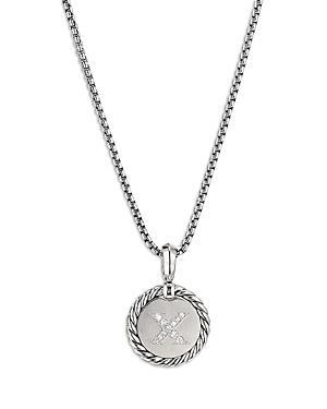 David Yurman Sterling Silver Cable Collectibles Initial Charm Product Image