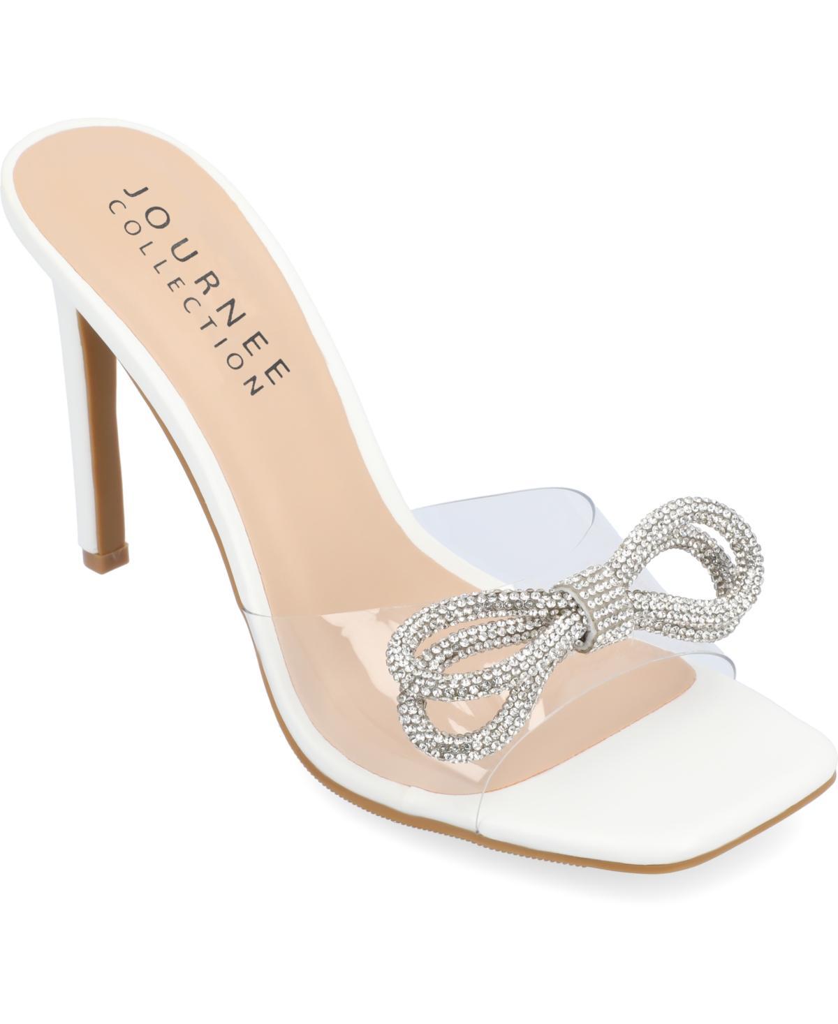 Journee Tru Comfort Foam™ Fenella Women's Dress Sandals, Size: 8.5, White Product Image