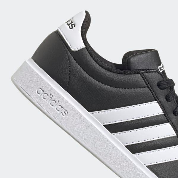adidas Grand Court Shoes Core Black 4.5 Mens Product Image