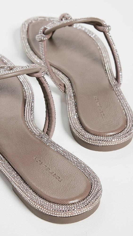 Tory Burch Miller Knotted Pave Sandals | Shopbop Product Image