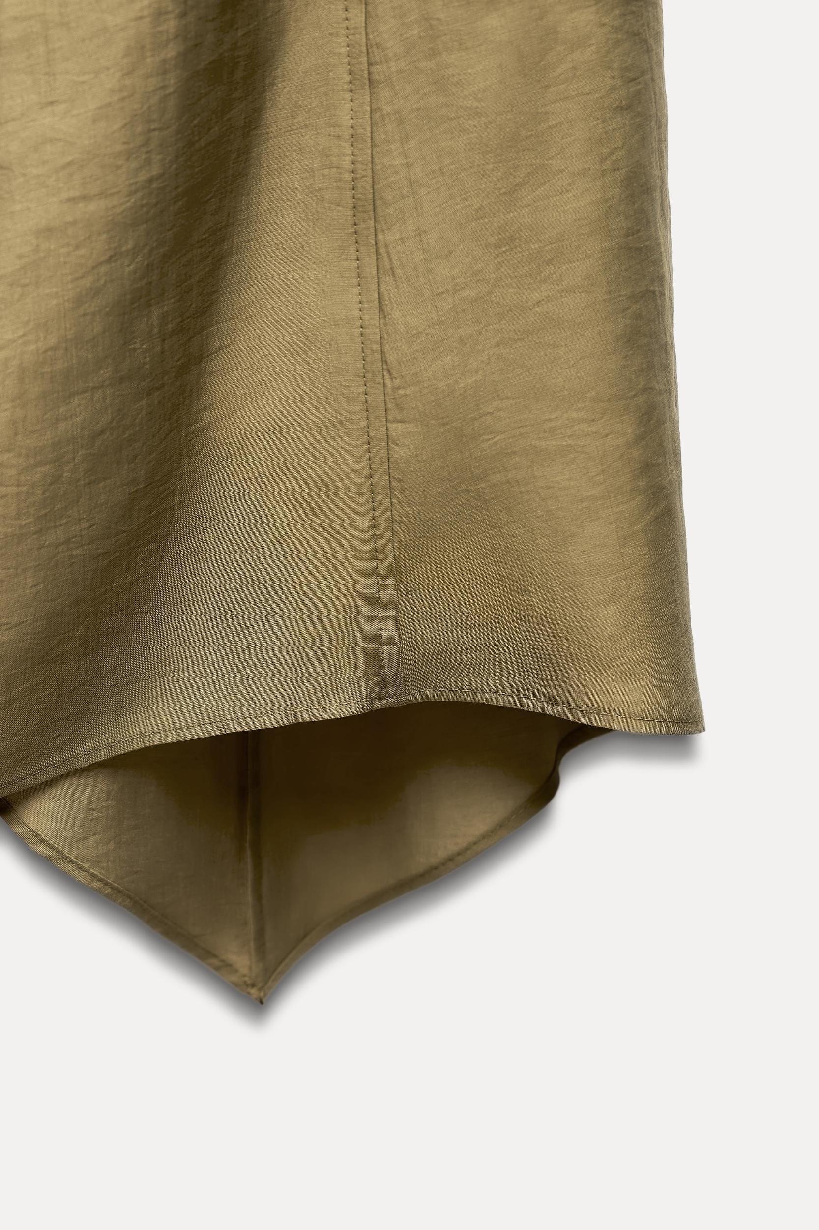 ASYMMETRIC FLOWY DRESS ZW COLLECTION Product Image