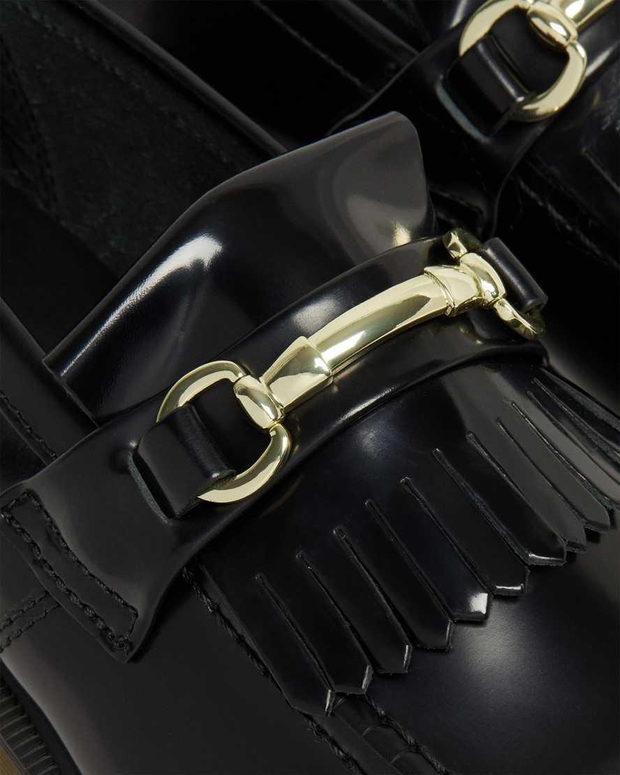 Adrian Snaffle Smooth Leather Kiltie Loafers Product Image