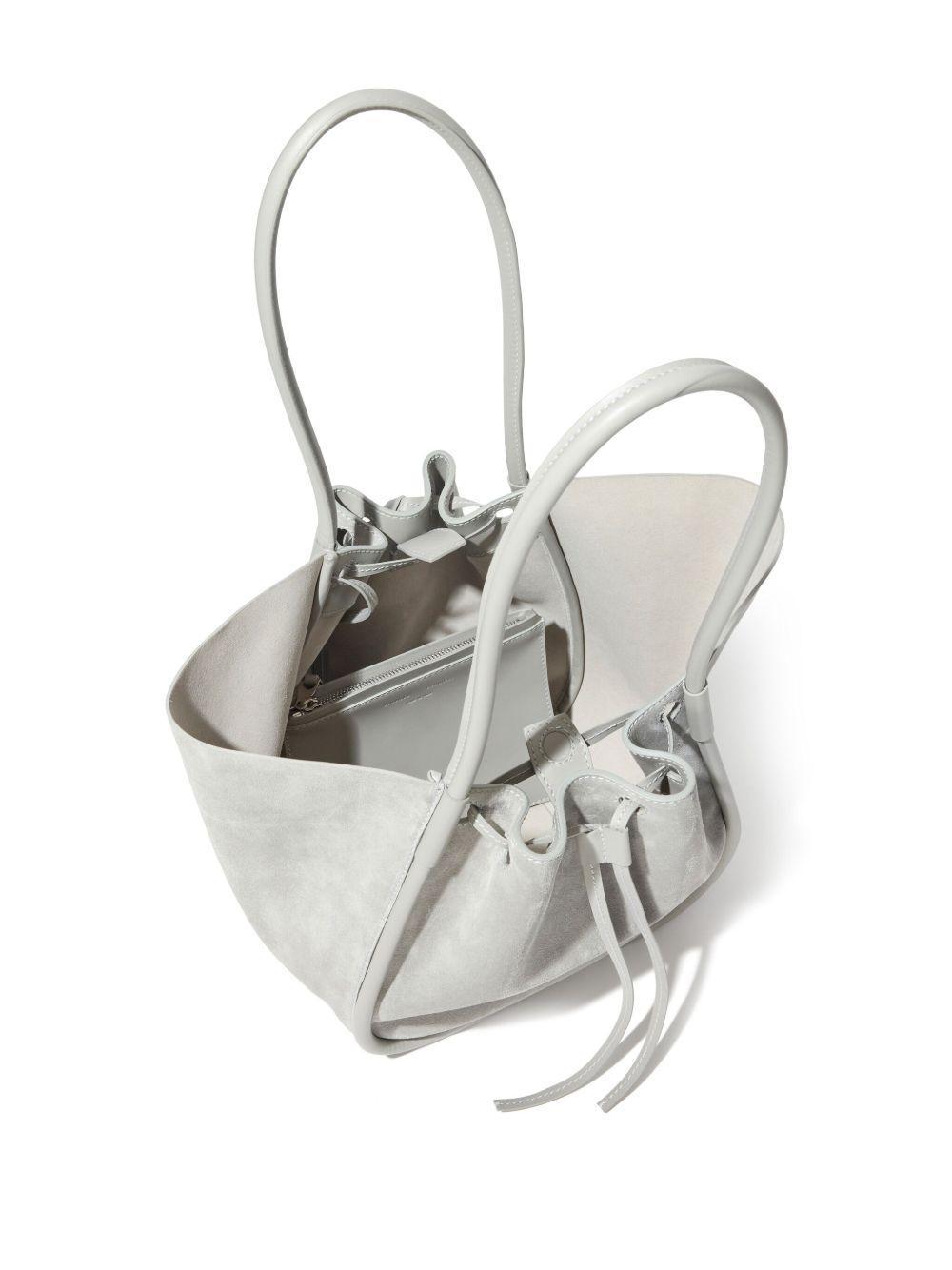 large ruched tote bag  Product Image