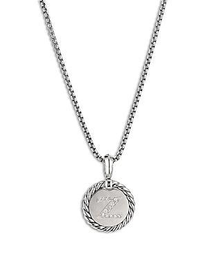 David Yurman Sterling Silver Cable Collectibles Initial Charm Product Image