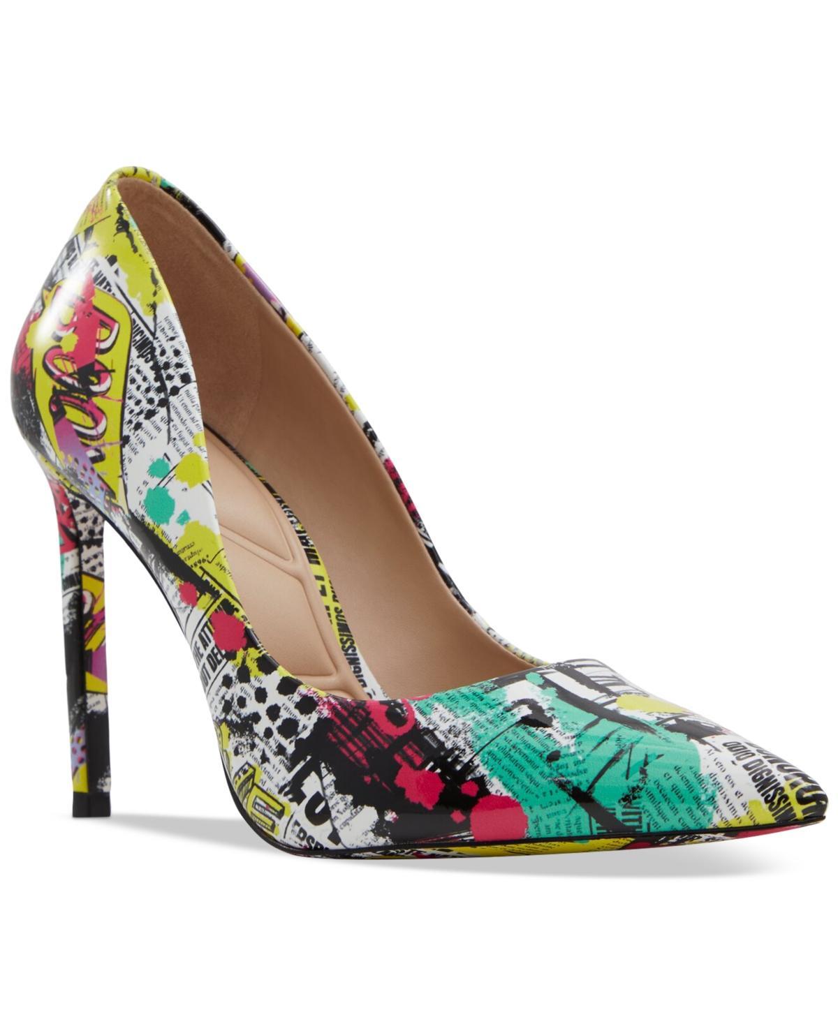 Aldo Womens Stessy 2.0 Printed Pointed-Toe Stiletto Pumps Product Image