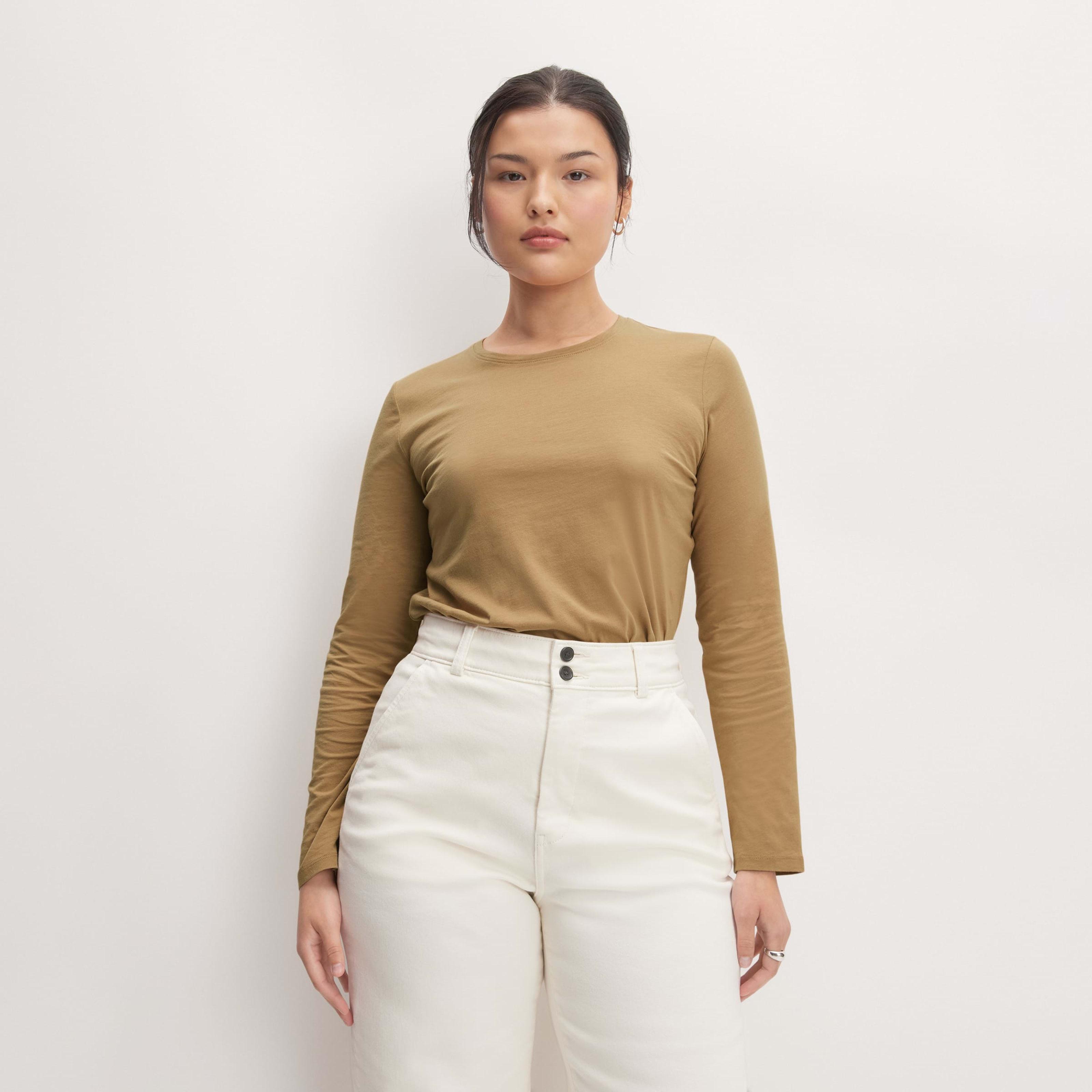The Organic Cotton Long-Sleeve Crew Product Image