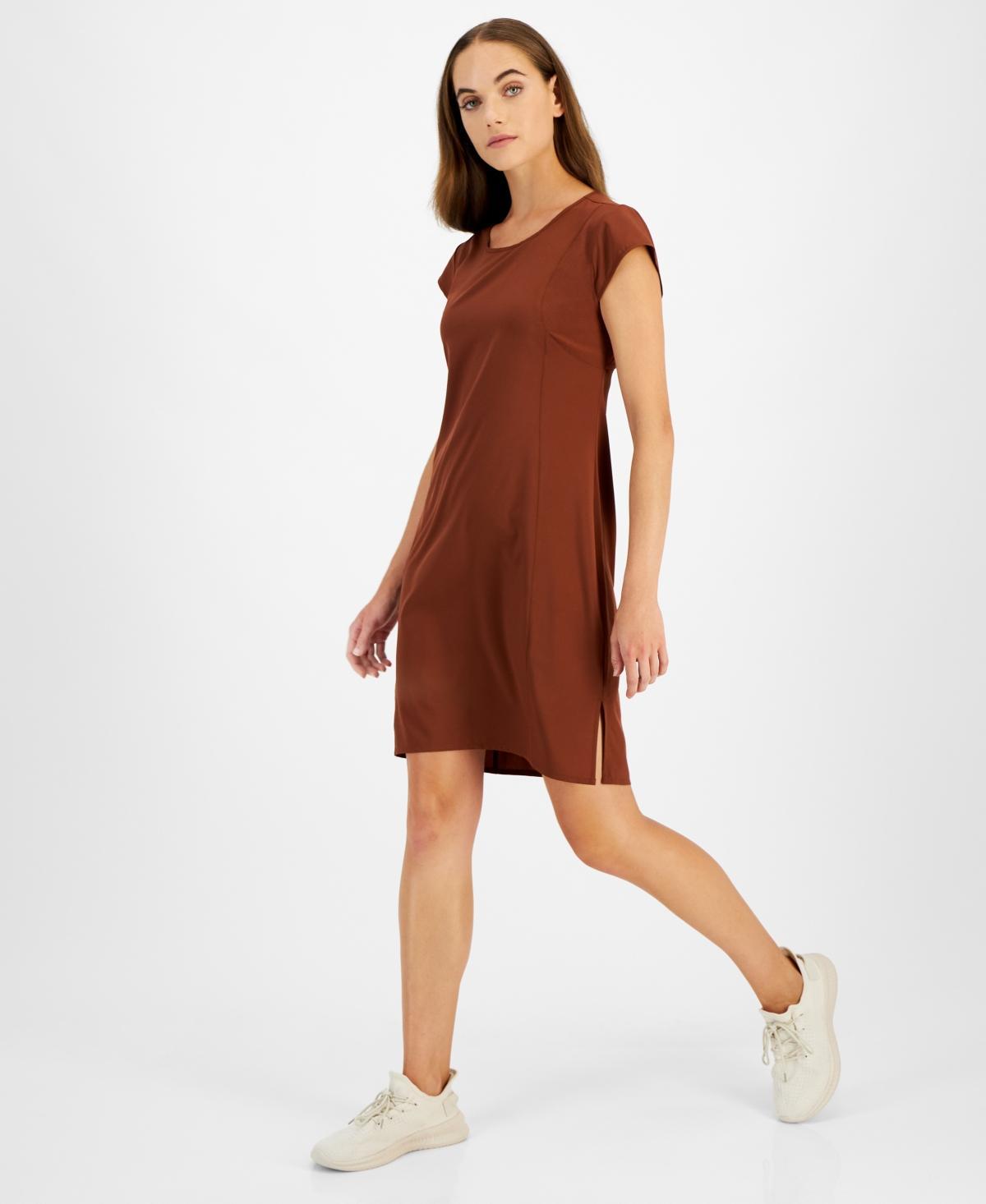 Id Ideology Womens Commuter Side-Slit Dress, Created for Macys Product Image