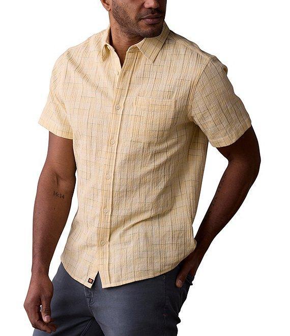 The Normal Brand Freshwater Pattern Short Sleeve Woven Shirt Product Image