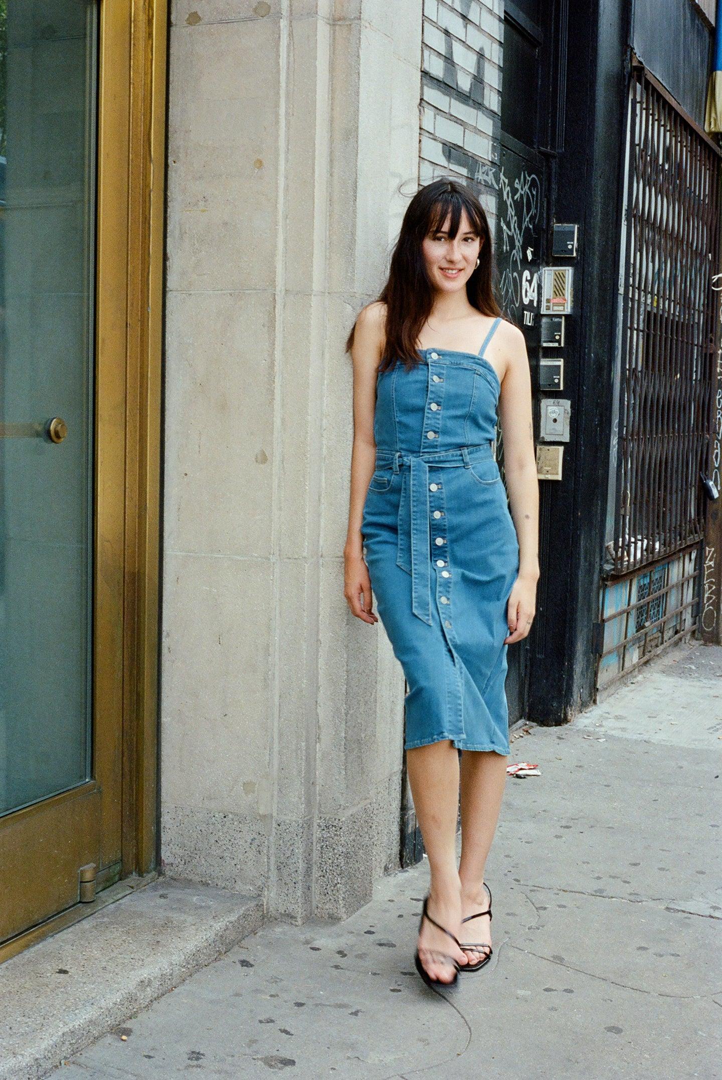 Spears Dress - French Blue Product Image