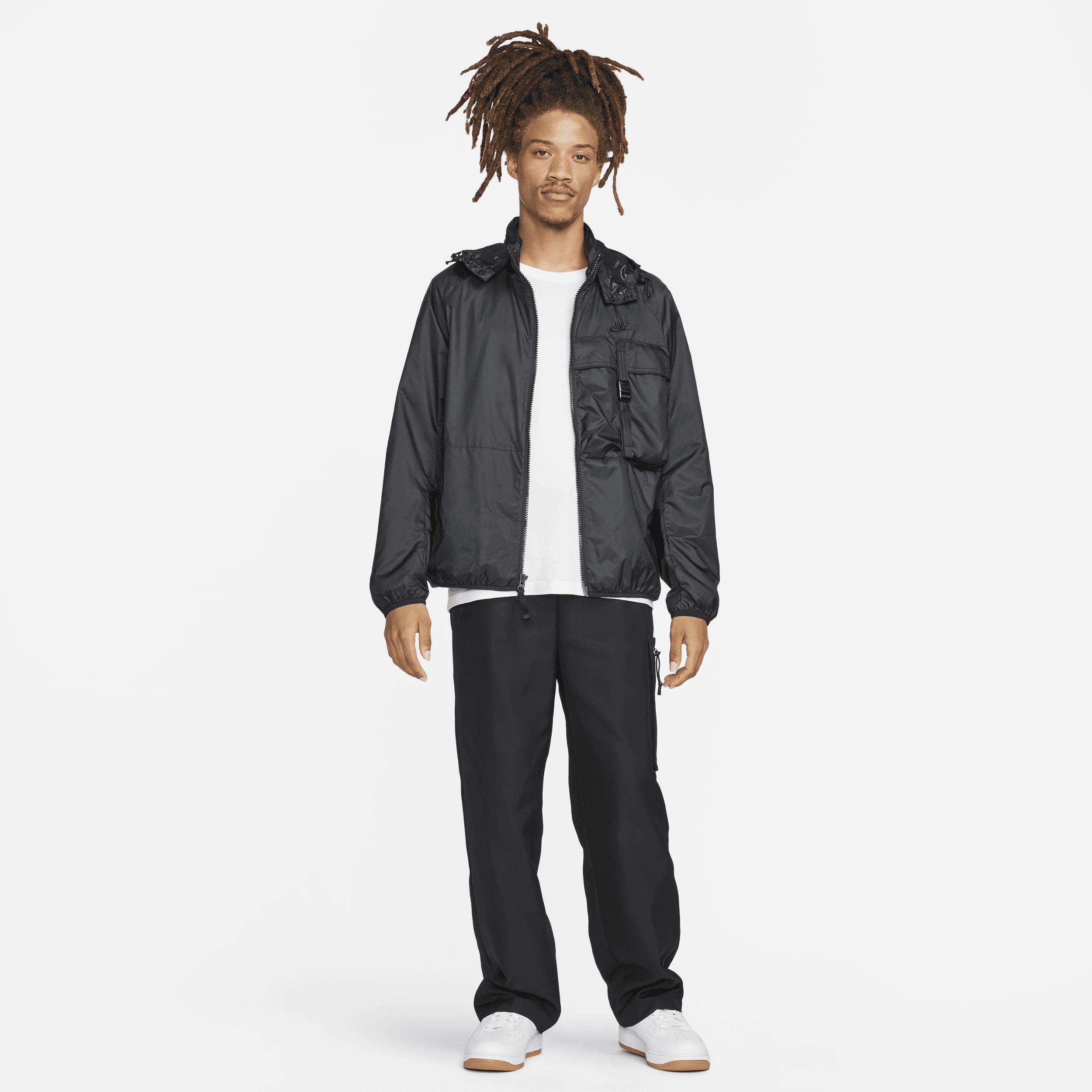 Nike Mens Tech N24 PKBL Woven Lined Jacket - Black/Black Product Image