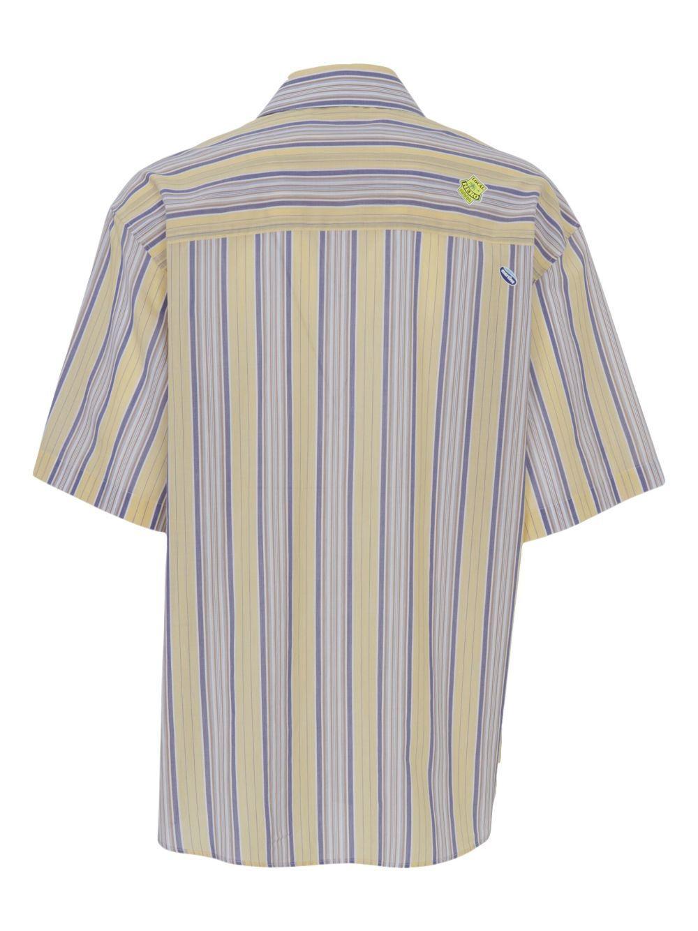 asymmetrical striped shirt Product Image