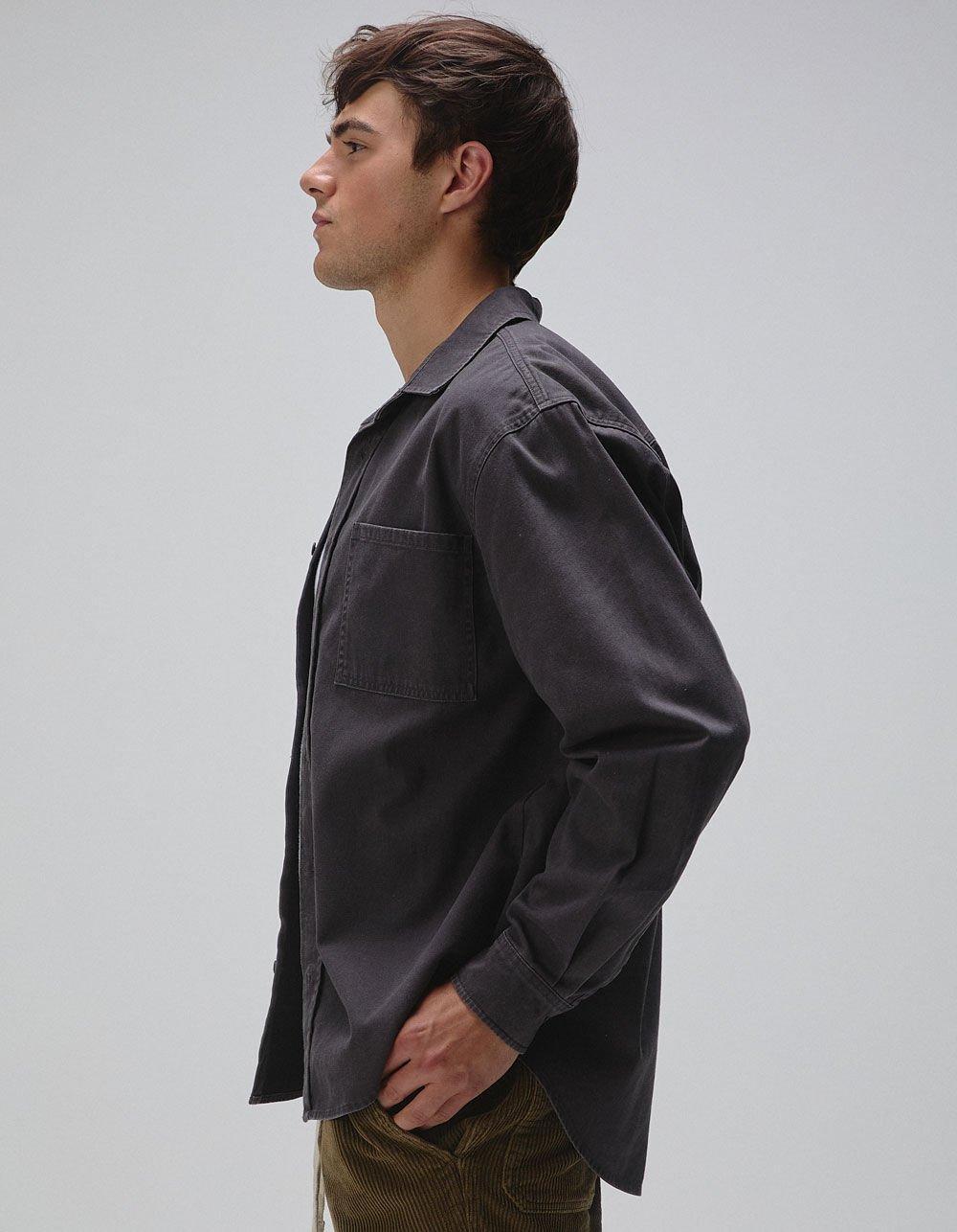 RSQ Mens Oversized Washed Twill Shirt Product Image