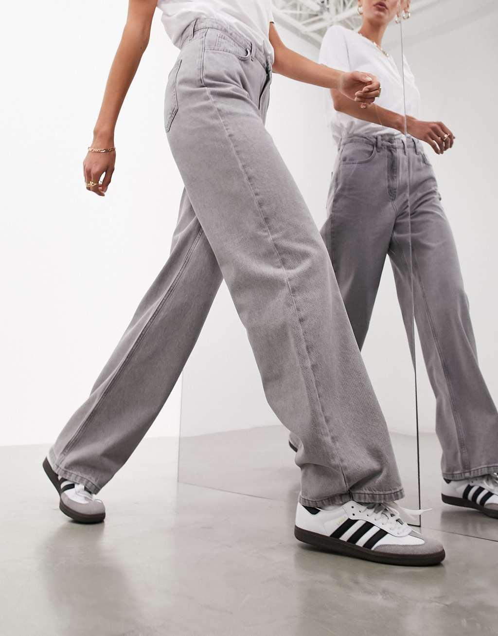 ASOS EDITION straight leg denim jeans Product Image