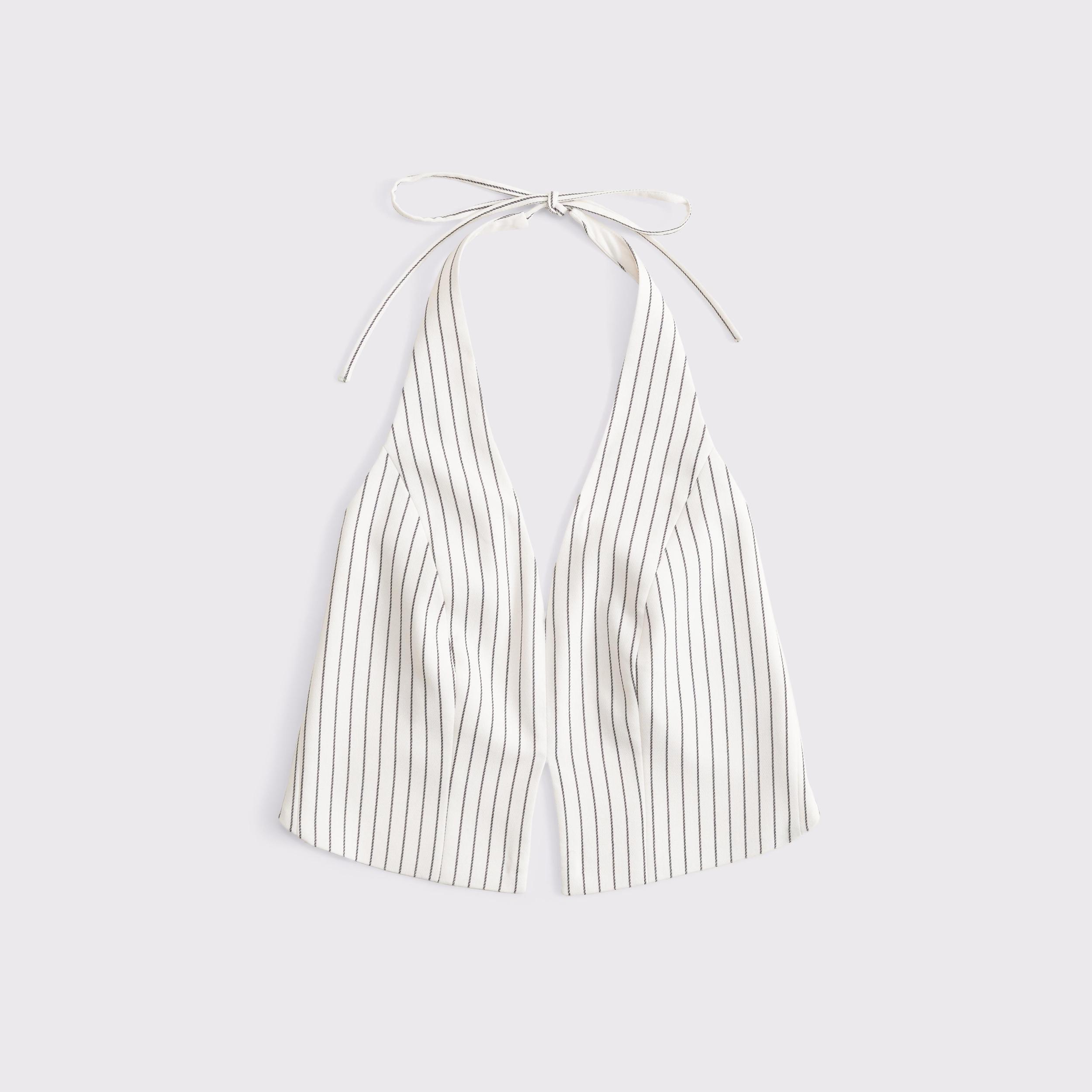 Clean Front Tailored Halter Top Product Image