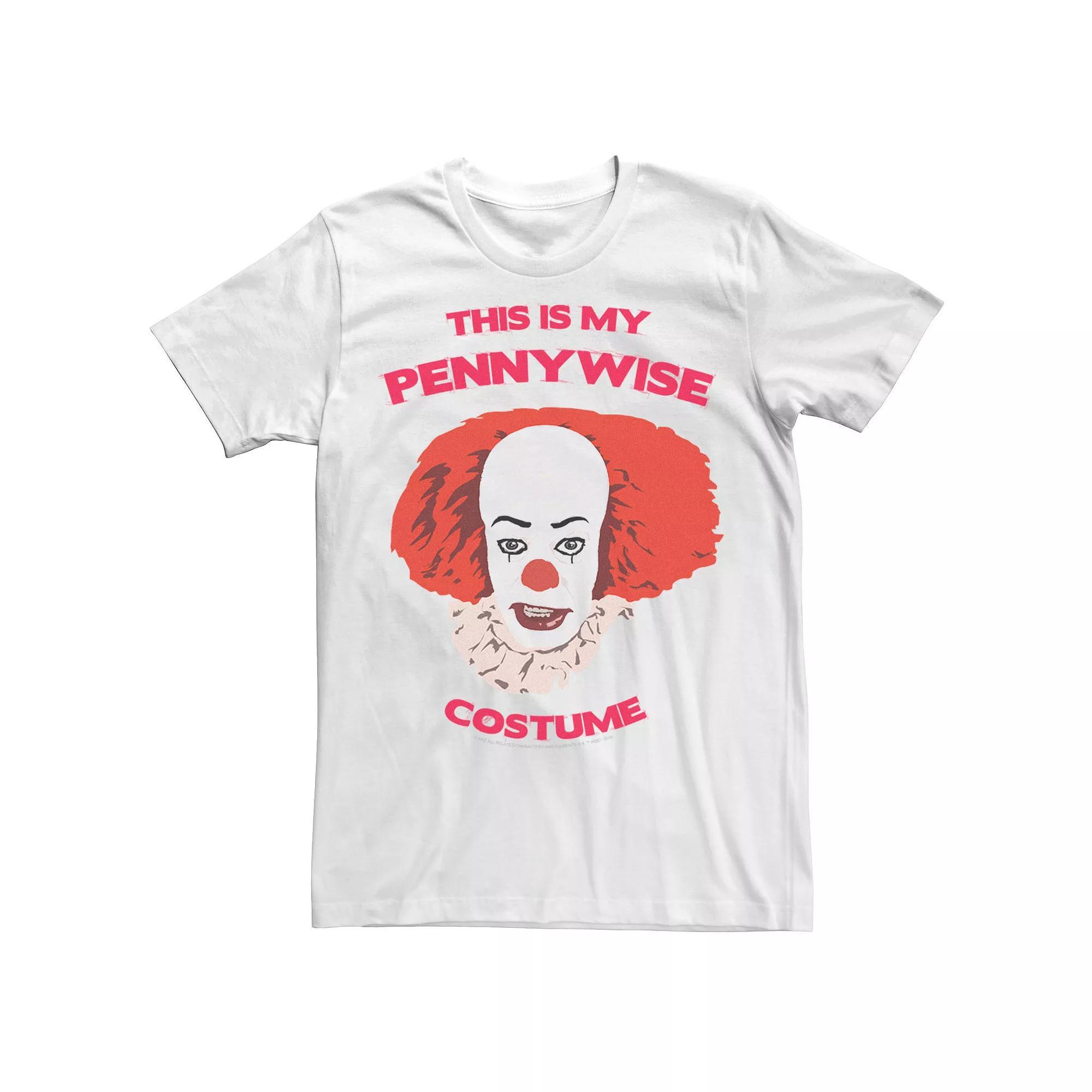 Mens It Tv Series Pennywise Costume Tee Product Image