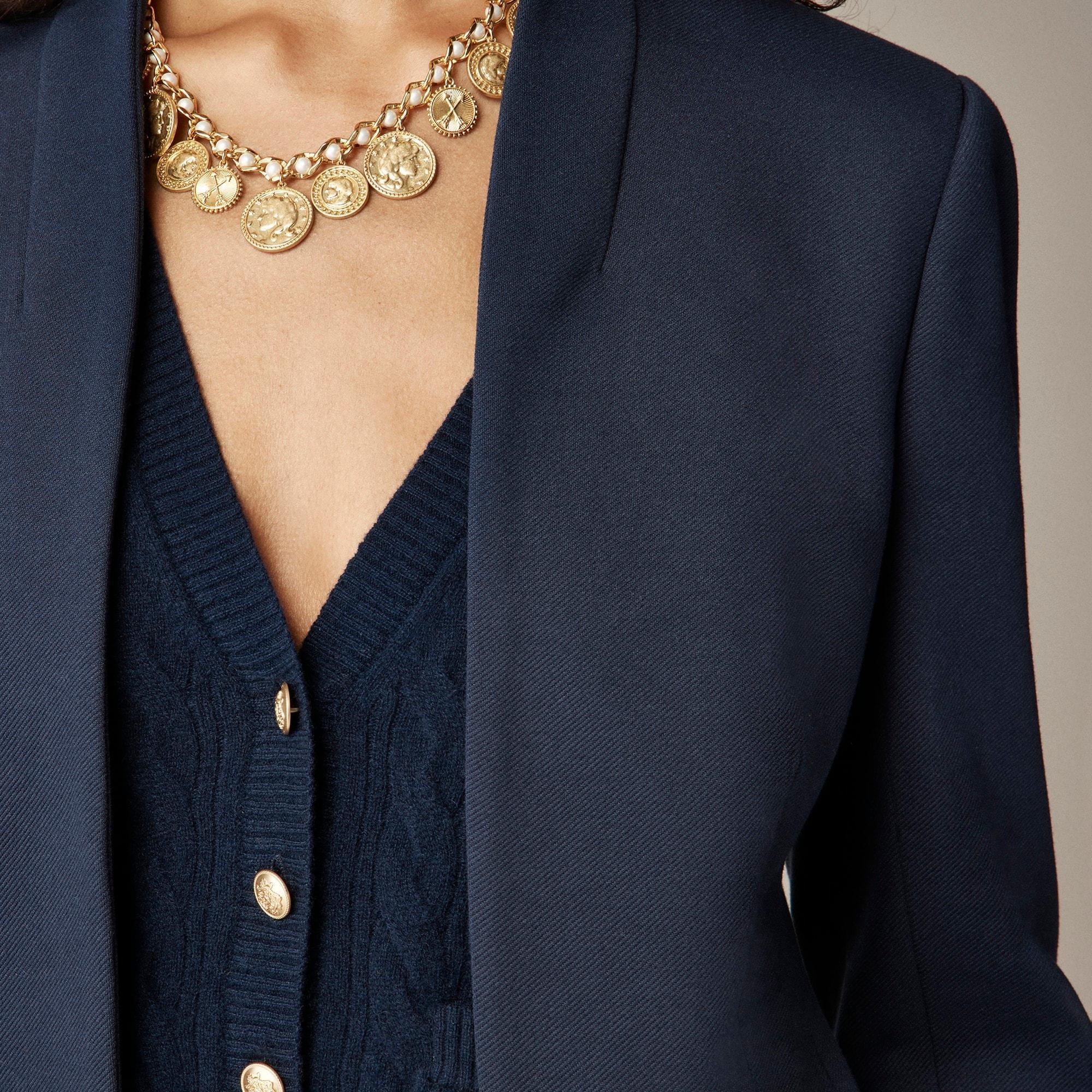 New Going-out blazer in stretch twill Product Image