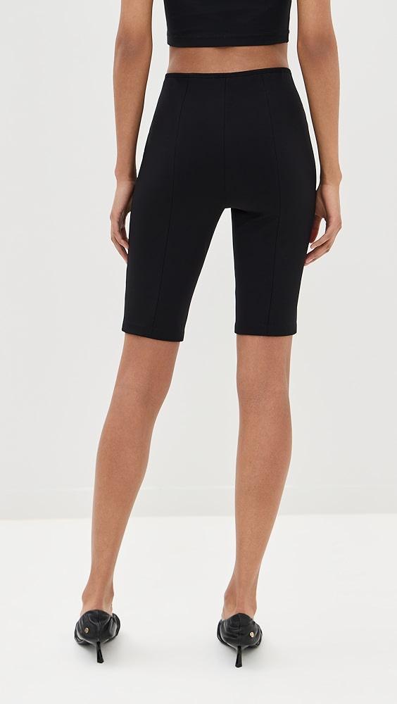 Tibi Compact Ultra Stretch Shorts | Shopbop Product Image