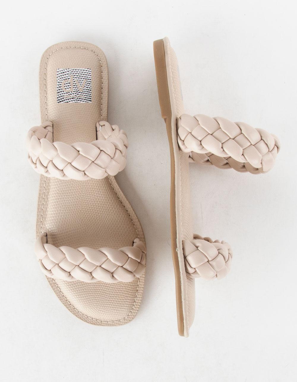 DV by DOLCE VITA Jocee Womens Strap Slide Sandals - OFF WHITE Product Image