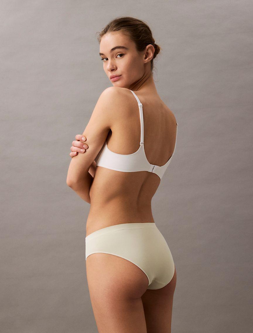 Calvin Klein Women's Bonded Flex Bikini - Yellow - XS Product Image