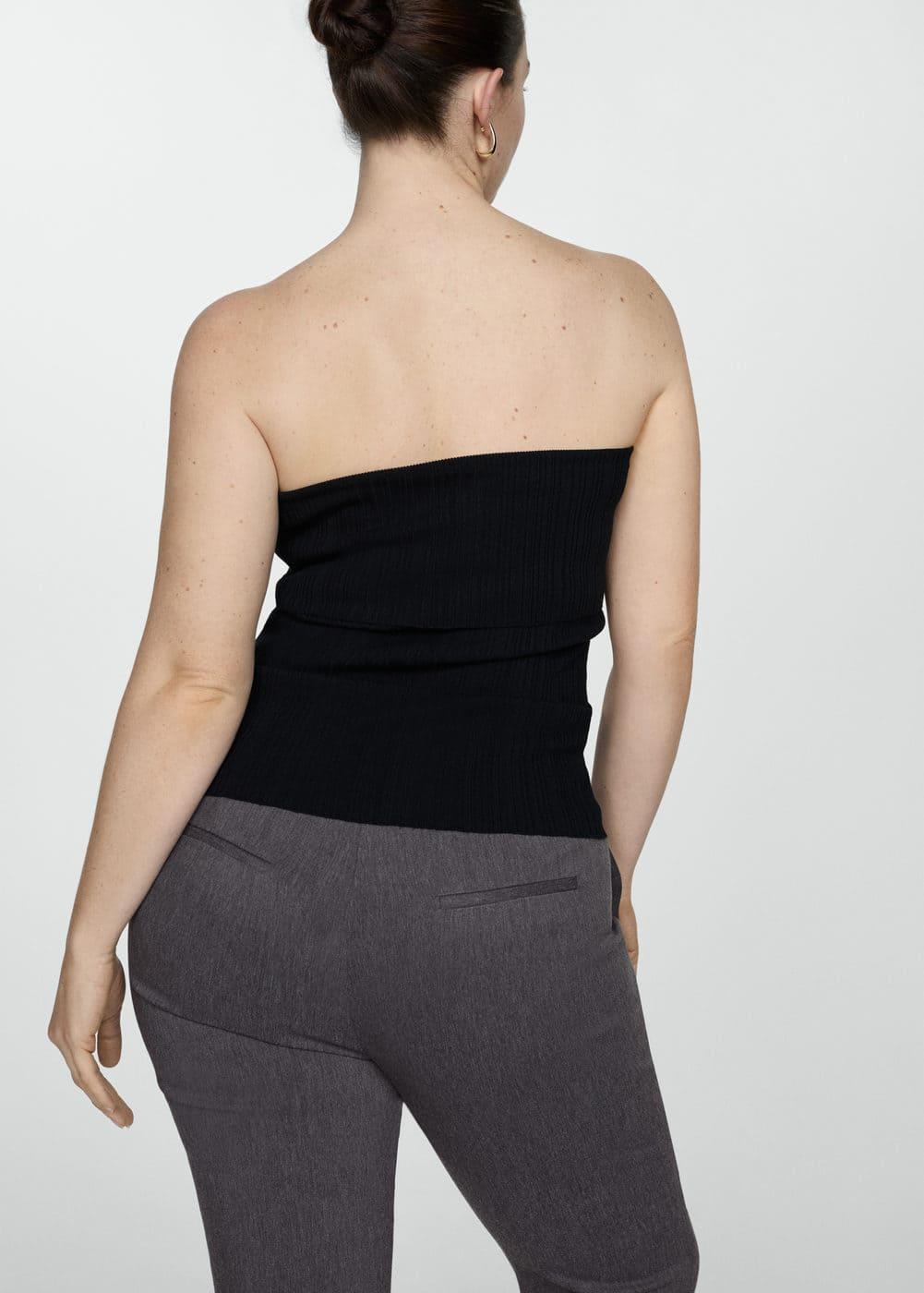 Mango Womens Crop Skinny Pants Product Image