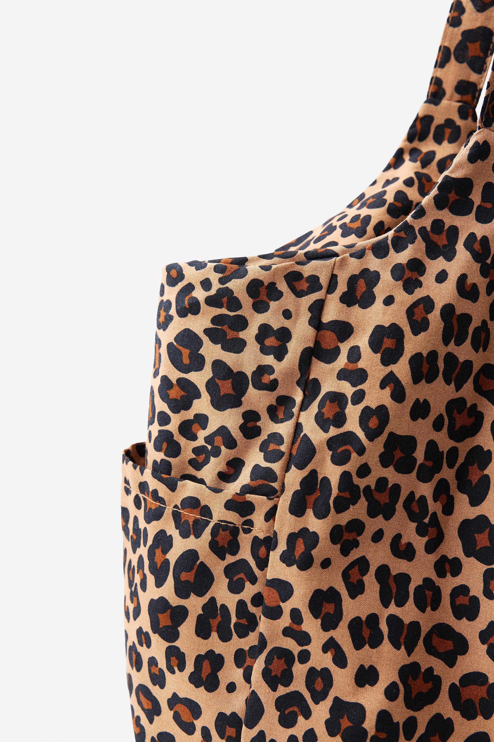 ANIMAL PRINT LARGE COTTON BAG Product Image