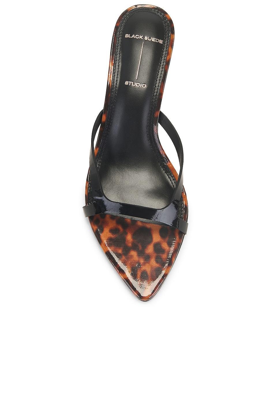 Emilia 50 Mule BLACK SUEDE STUDIO Product Image